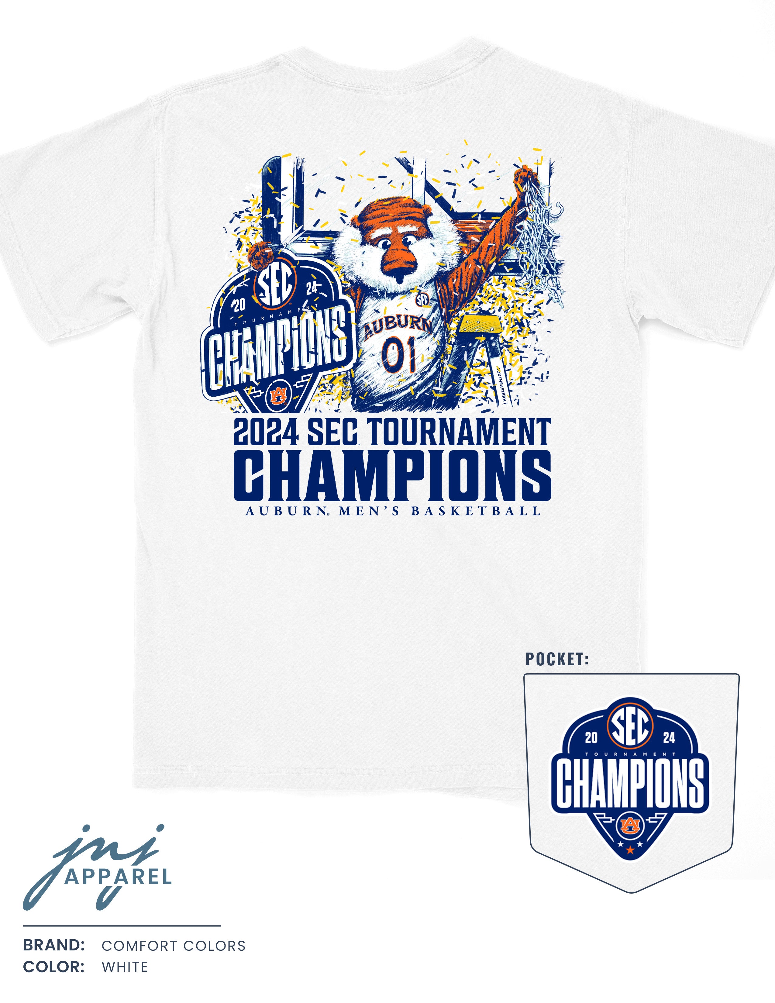 SEC Tournament Champions 2024 (T-Shirt) - Presale – JNJ Apparel Store