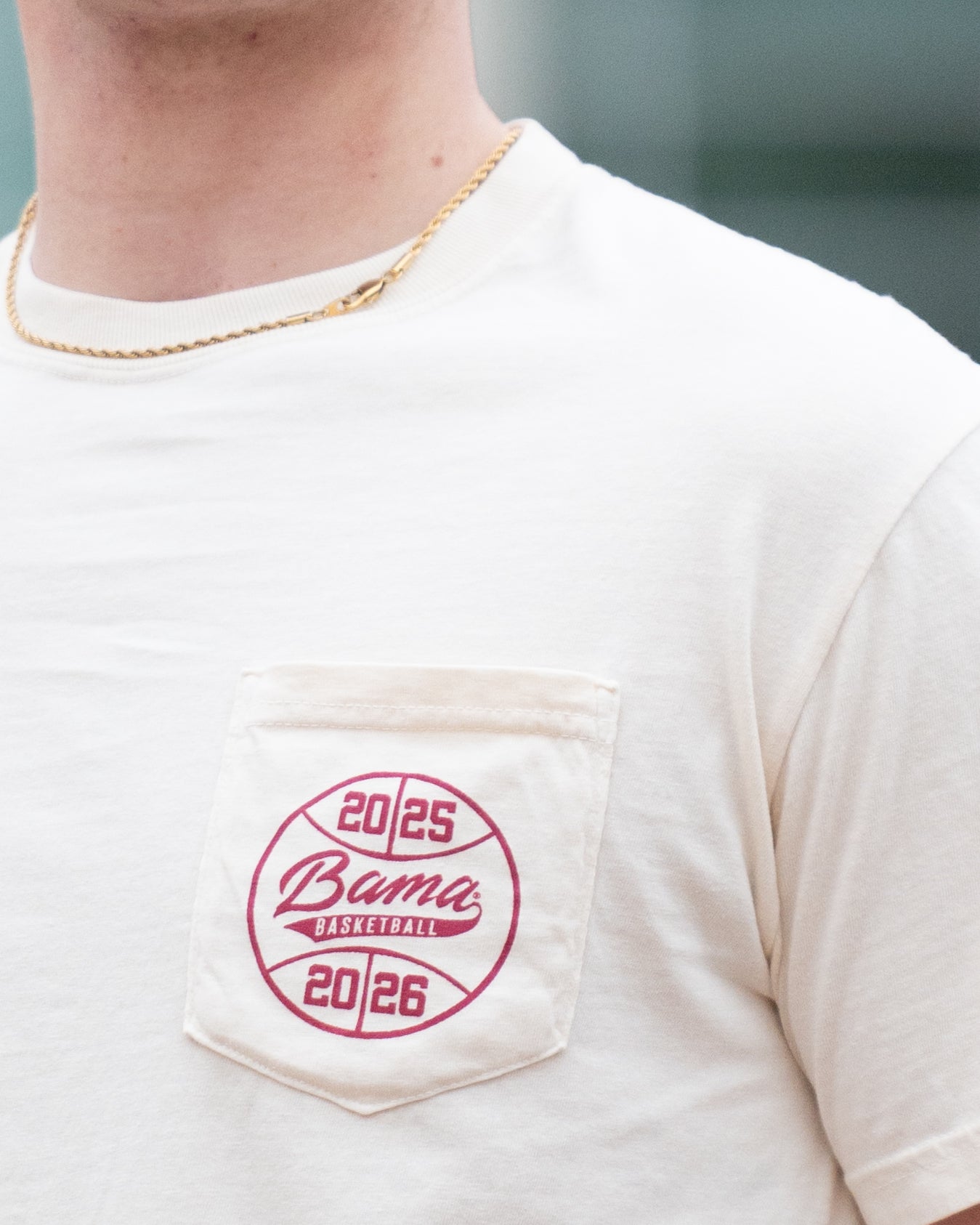 University of Alabama Bama Basketball 2025-26 Front Pocket