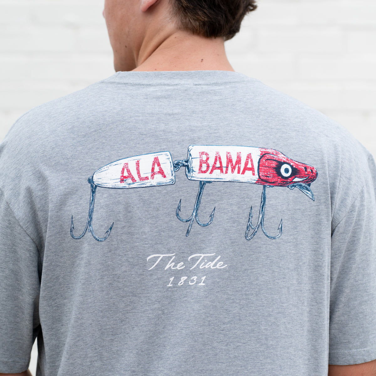 Bama Lure T-Shirt | Alabama Fishing Tee | Comfortable Tide Style Bama Lure T-Shirt | Alabama Fishing Tee | Comfortable Tide Style
