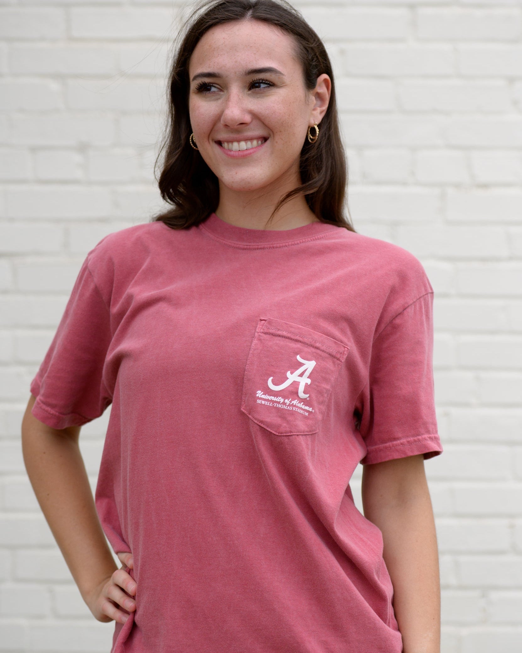 Bama Right Field Script A Pocket