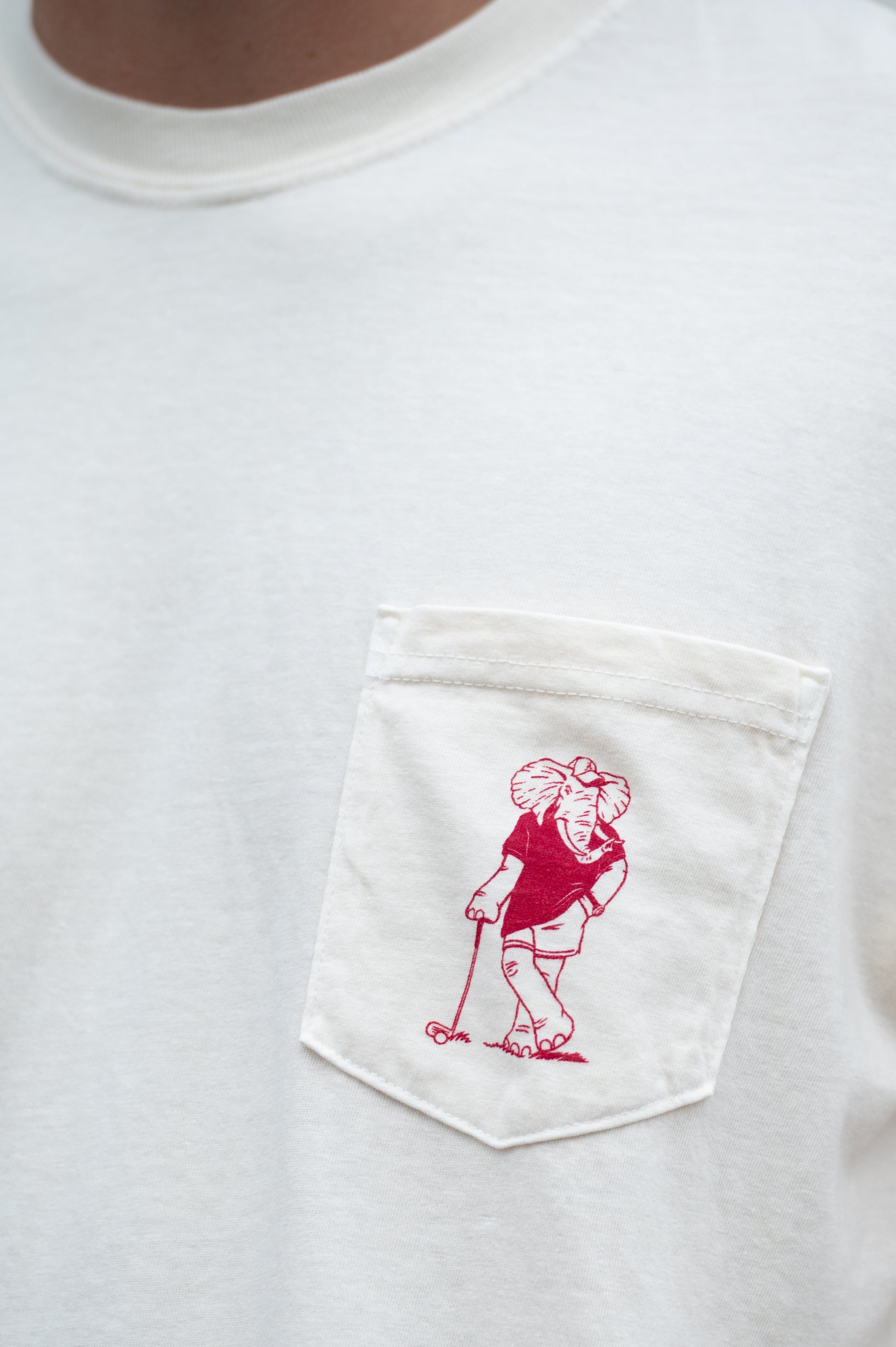 Big Al Golfer Front Pocket