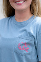 Big Al Grounds Crew Front Pocket With a Red Big Al Logo