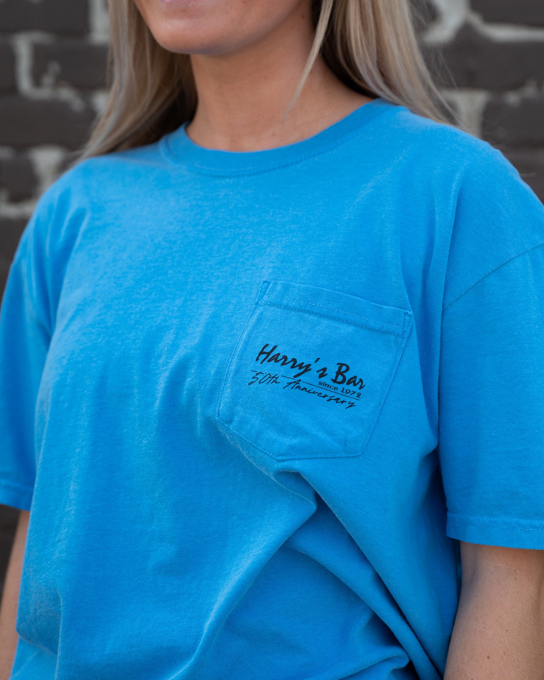 Harry's Bar Tuscaloosa Wiggle Worm Shirt Front