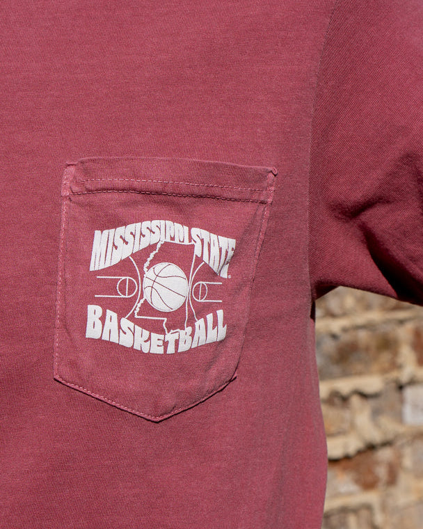 Mississippi State Basketball Front Pocket