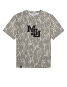 Mississippi State Camouflage T-Shirt with a Black MSU Logo print