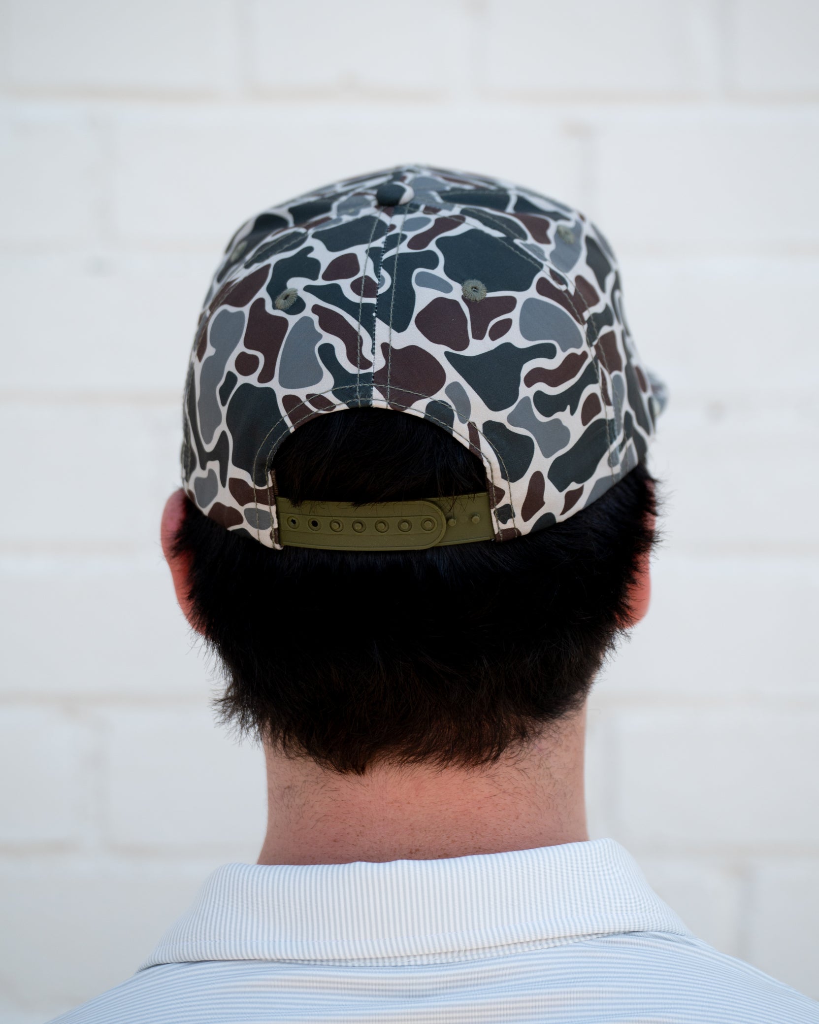 Ole Miss Camo Patch Hat Back