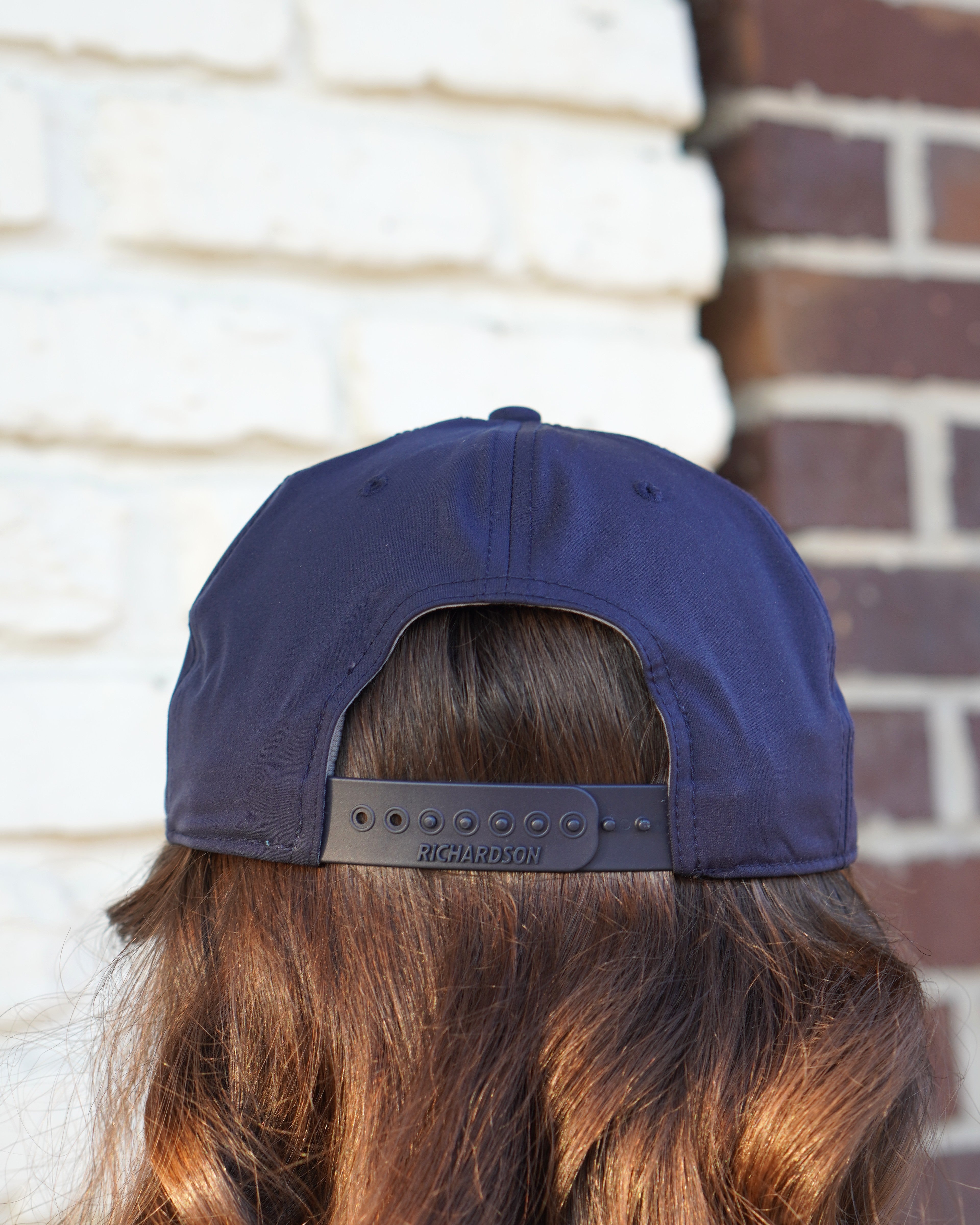 Auburn University Navy Rope Hat with a White rope the Original Aubie basketball embroidery