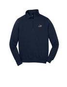 Auburn University Navy ¼ Zip Sweatshirt with Original Aubie Logo Embroidery
