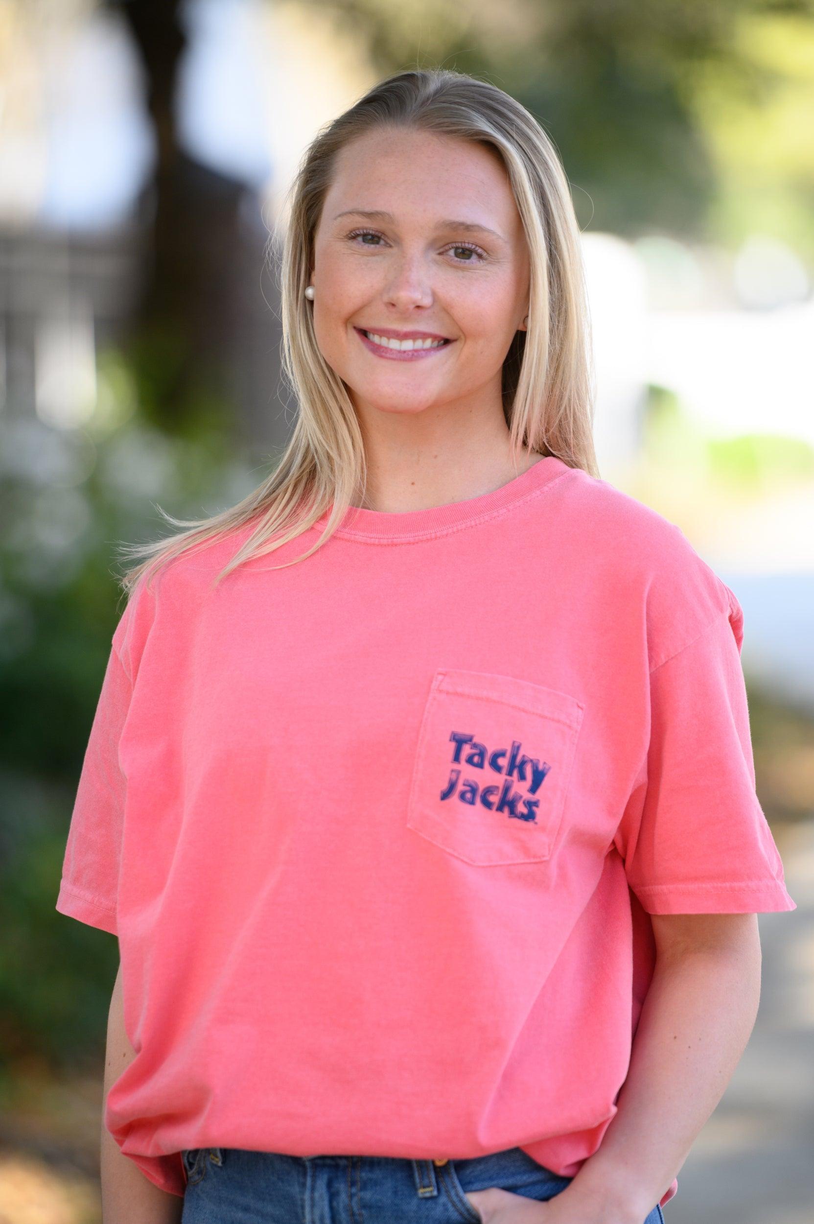 Tacky Jacks Logo front pocket design