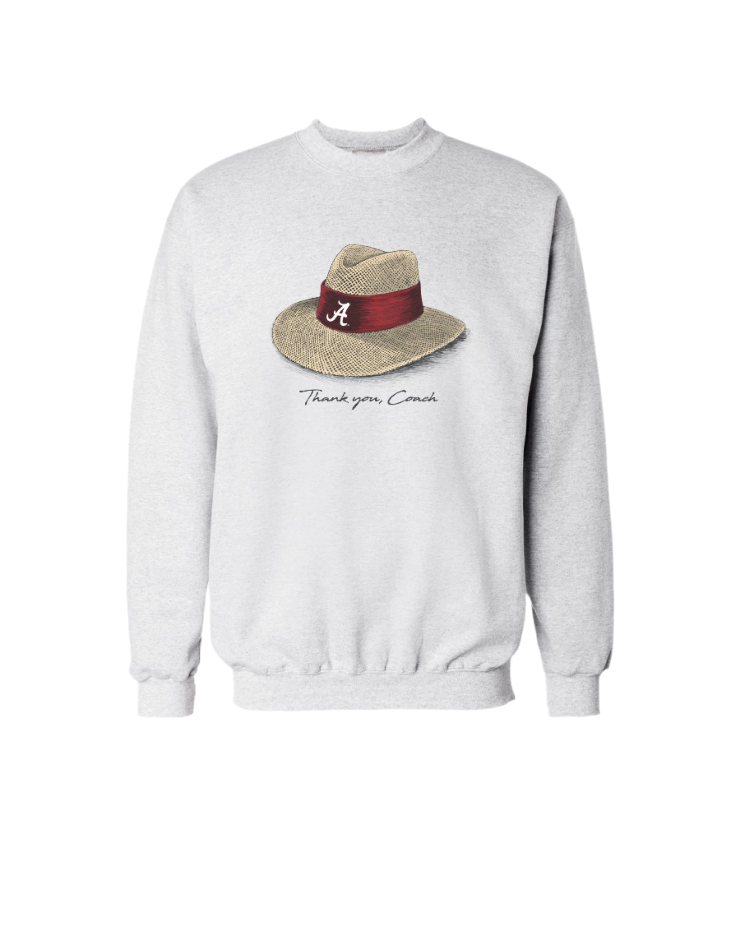 Nick Saban Straw Hat Sweatshirt
