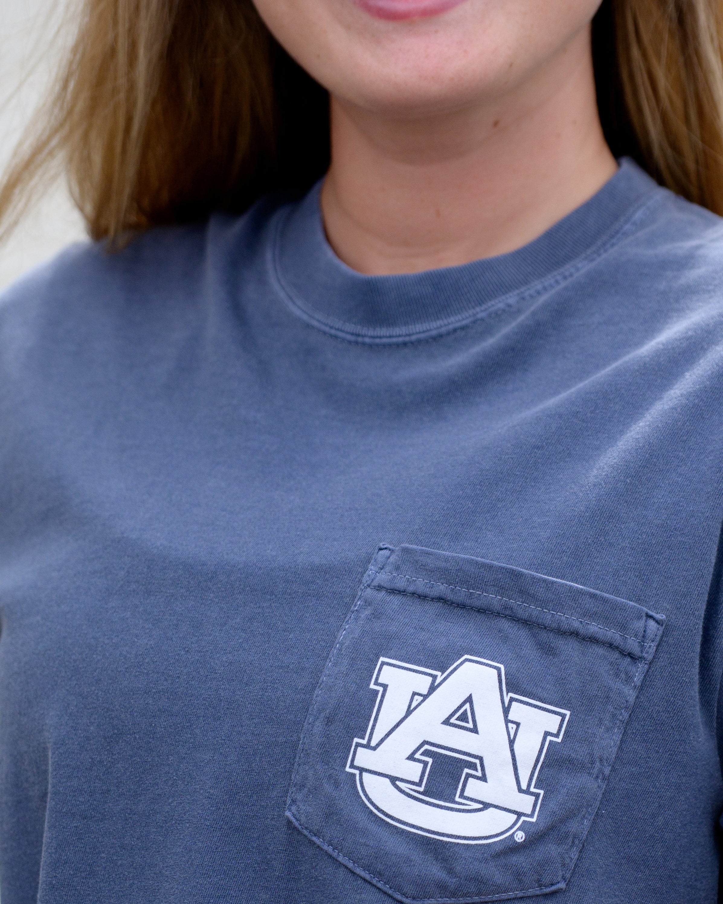 This Is How We Roll Front Pocket with a White AU Logo