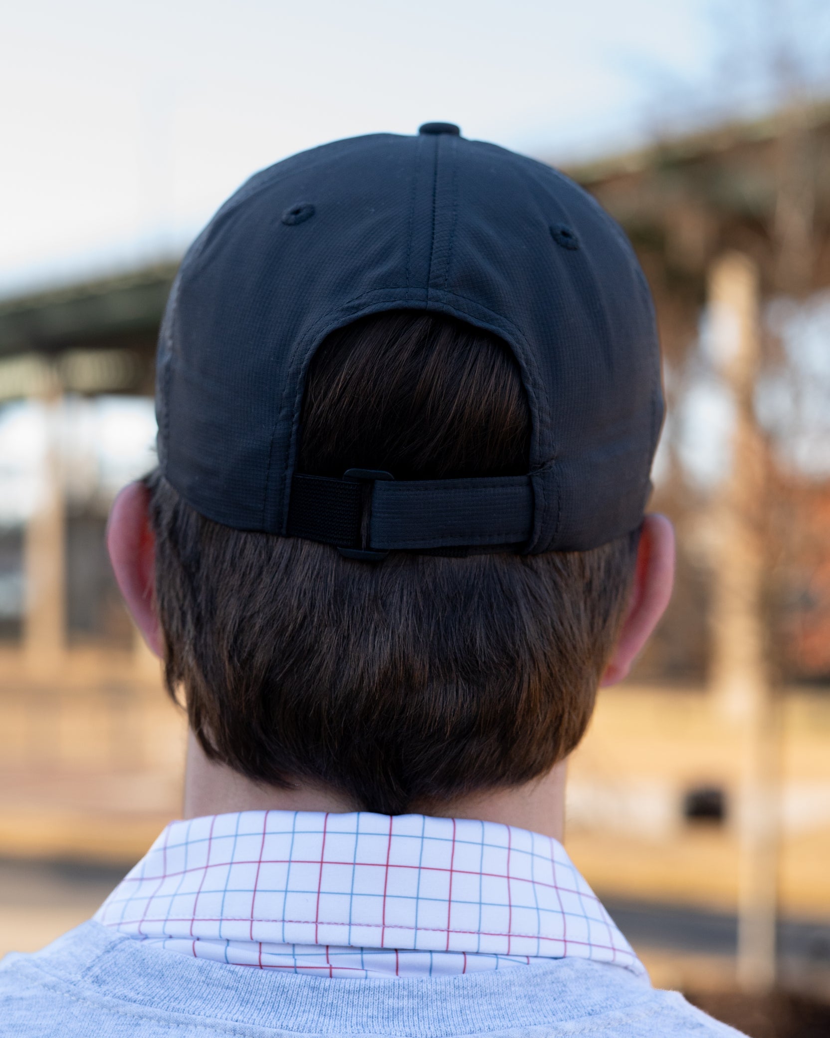 University of Alabama Grey/Red Flat bill Hat with a Vintage A Logo patch