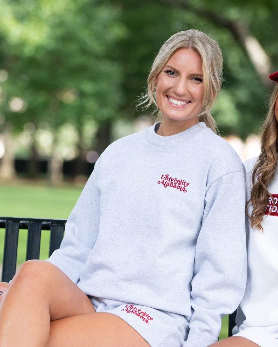 Vintage University of Alabama Shorts with Matching Shirt