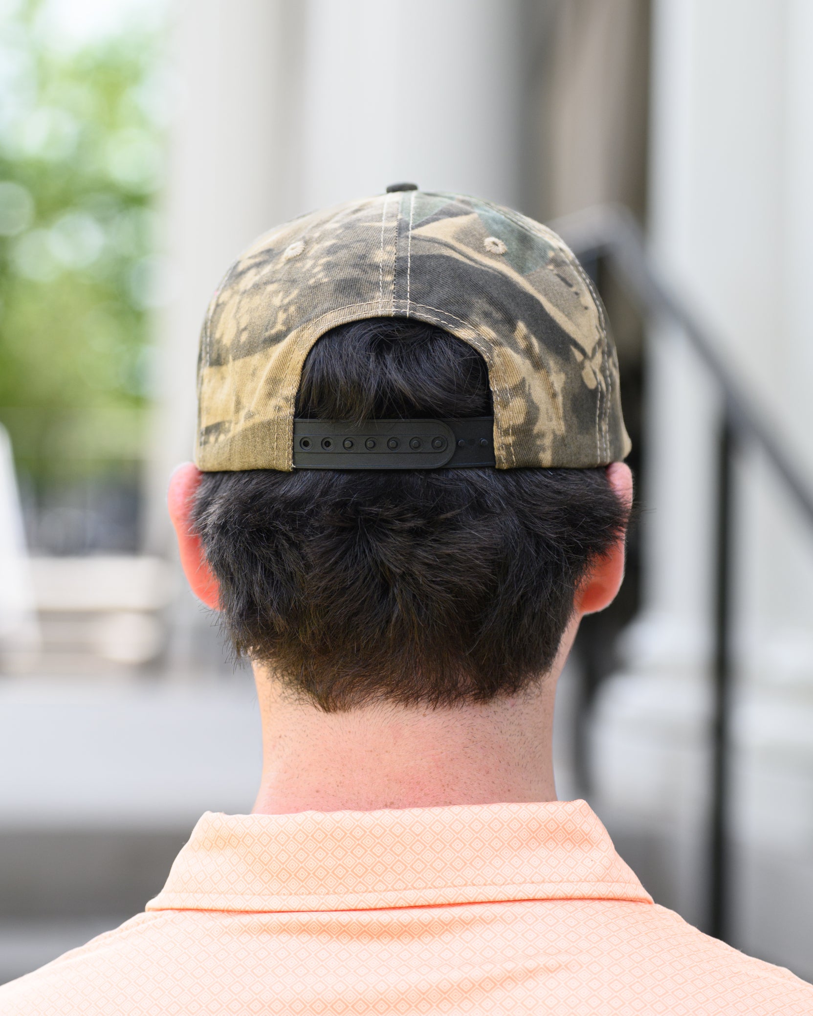 War Eagle Retro Camo Hat Back