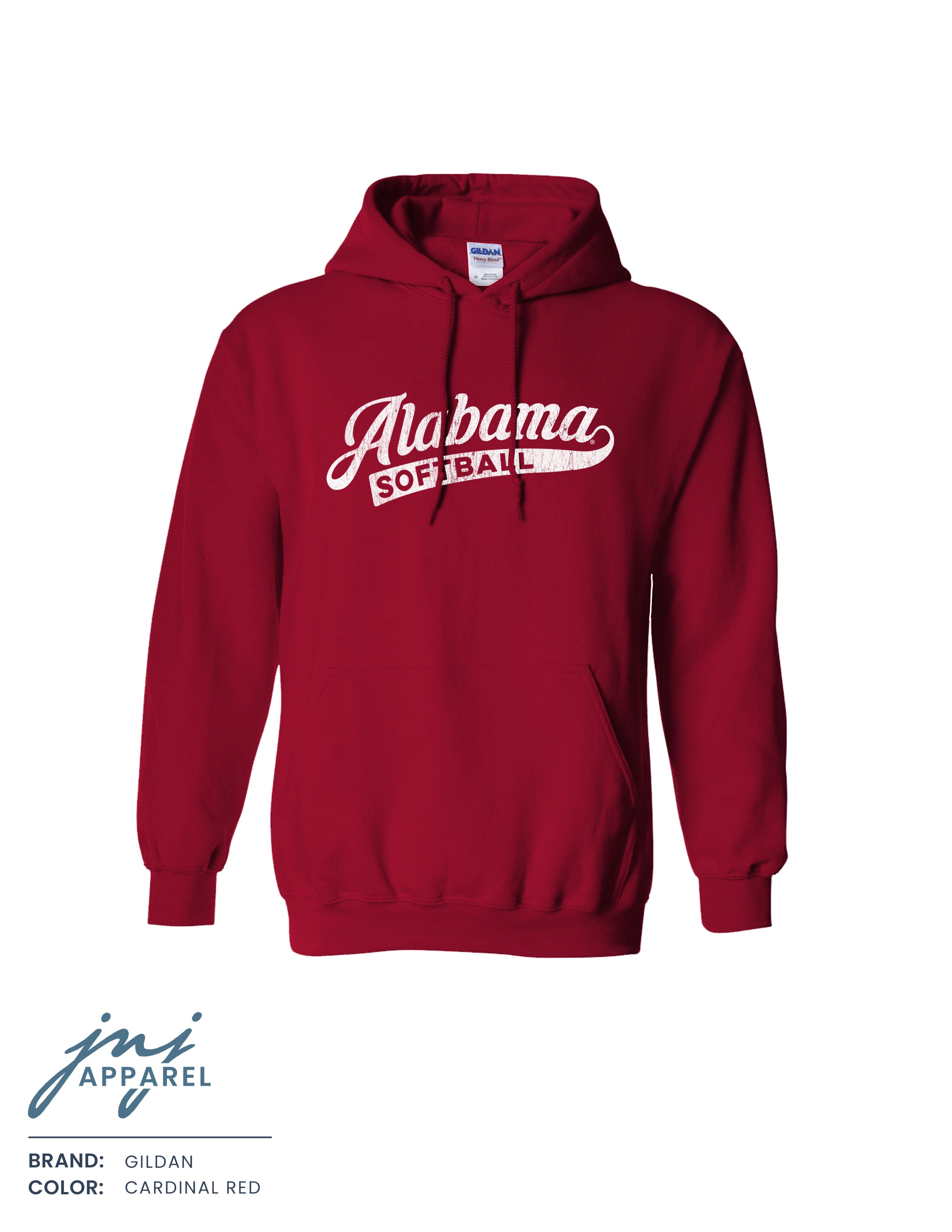 Alabama Baseball Hoodie - Quick Ship – JNJ Apparel Store