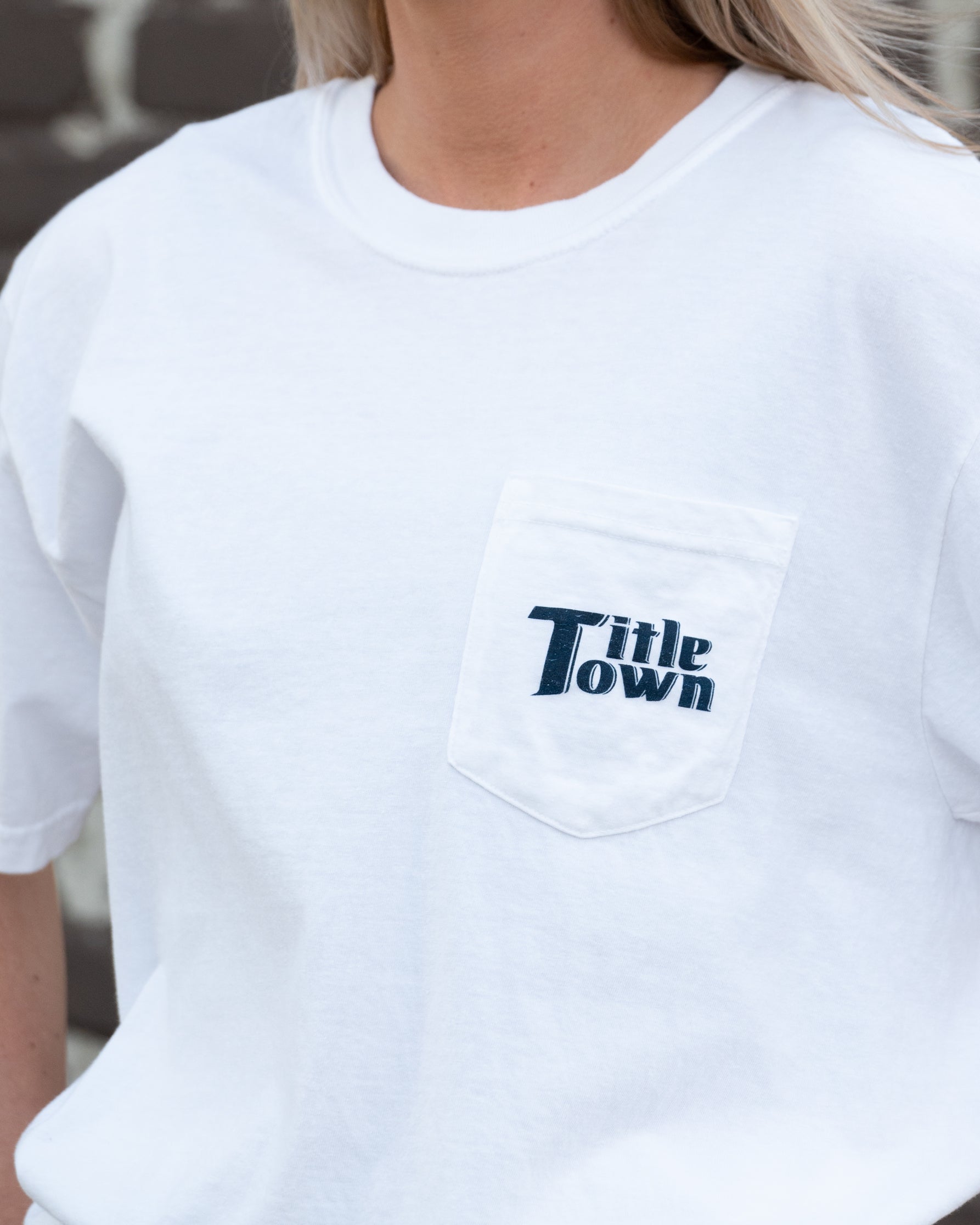 Title Town T-Shirt Pocket