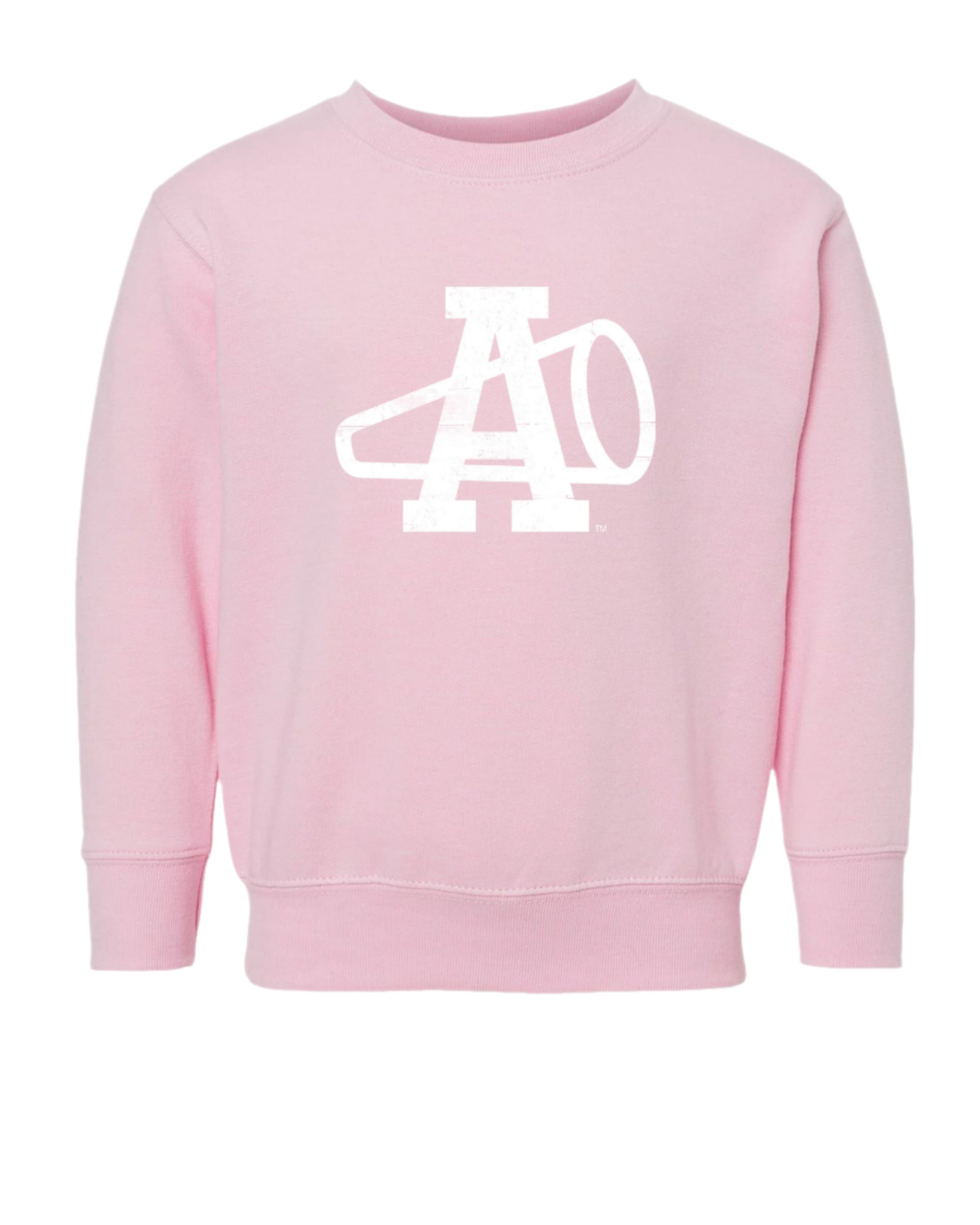 Vintage Megaphone Youth Alabama Sweatshirt on White Background