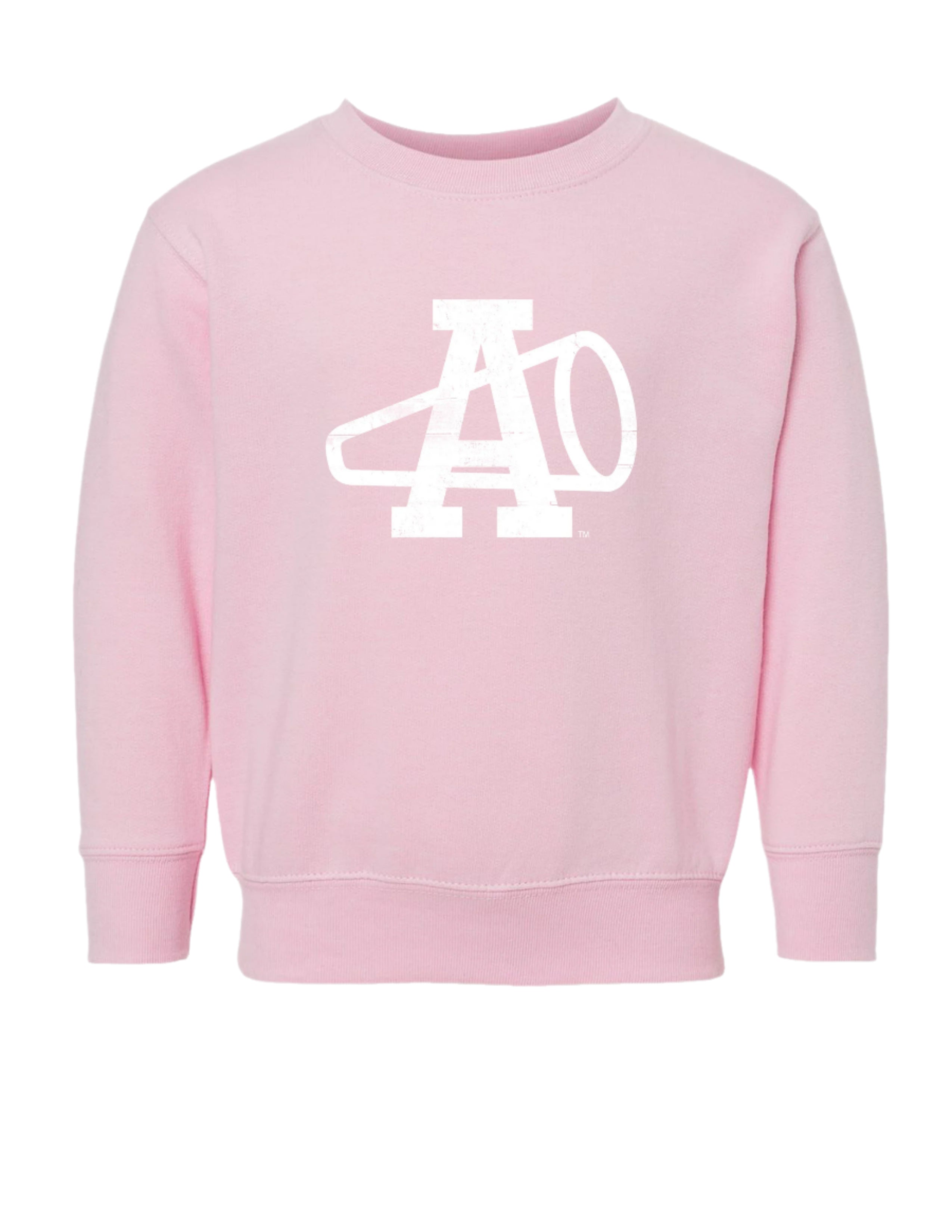 Vintage Megaphone Youth Alabama Sweatshirt on White Background