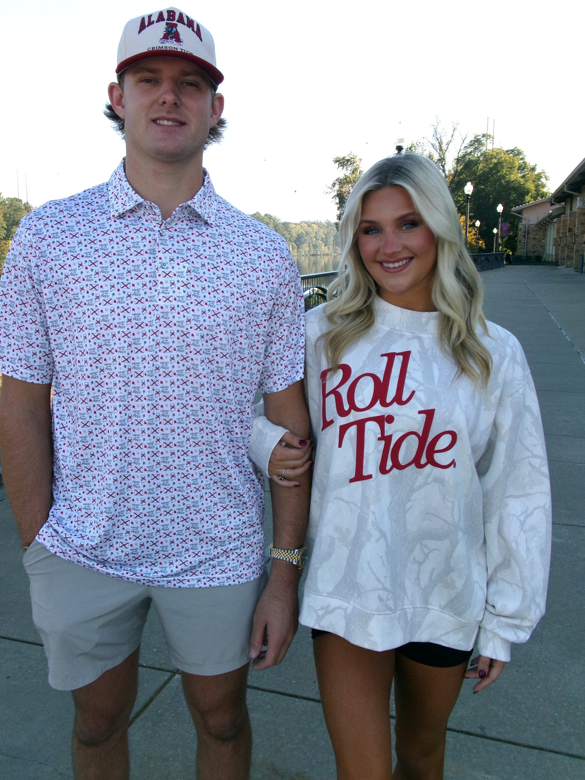 Roll Tide Camo Mock Neck