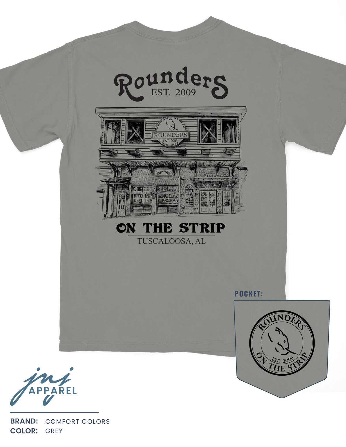 Rounders Building Tee