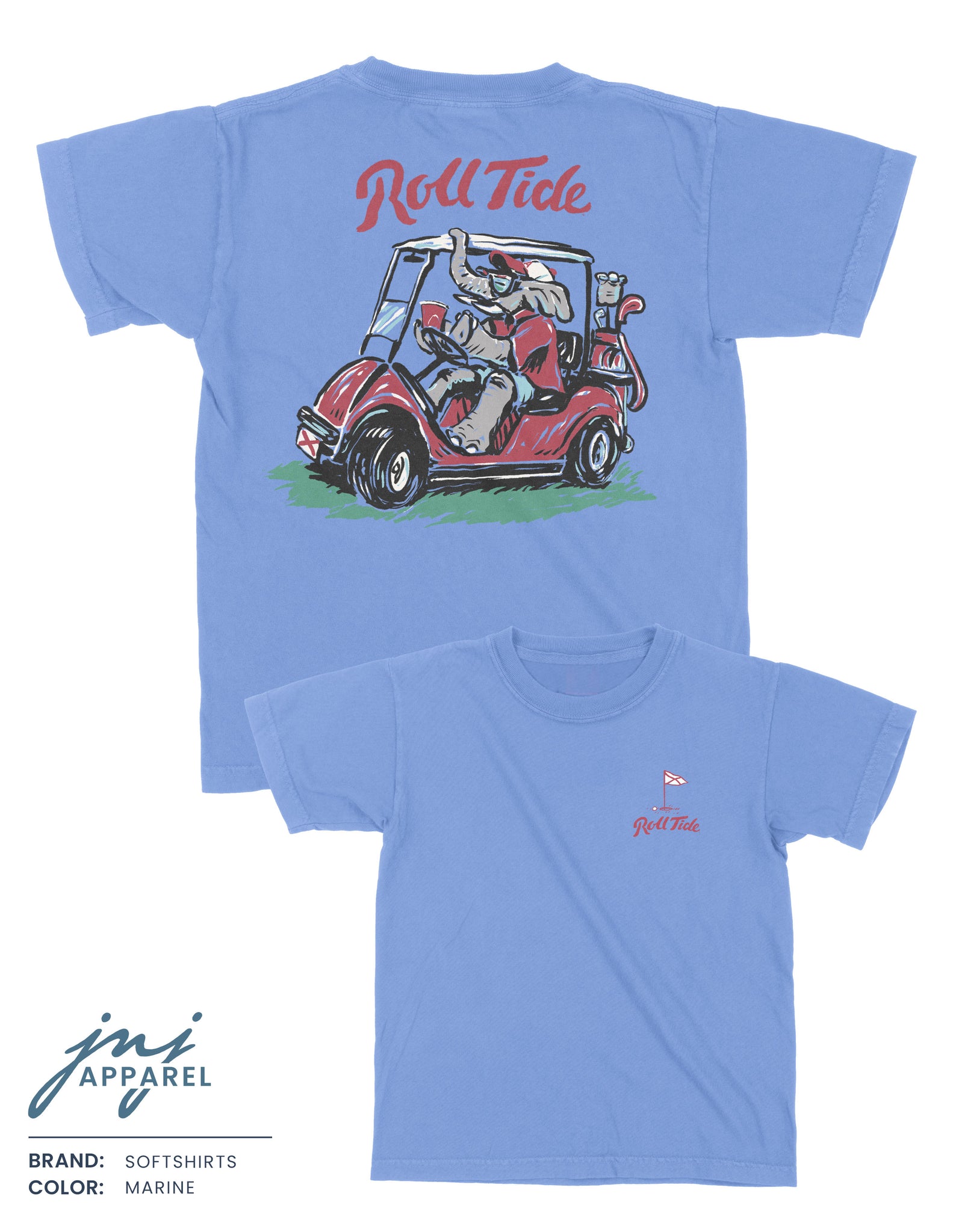 Big Al Golf Cart T-Shirt (Youth)
