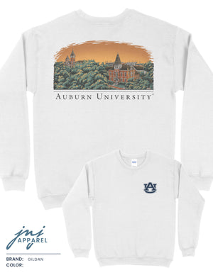 Auburn Skyline Sweatshirt - Quick Ship