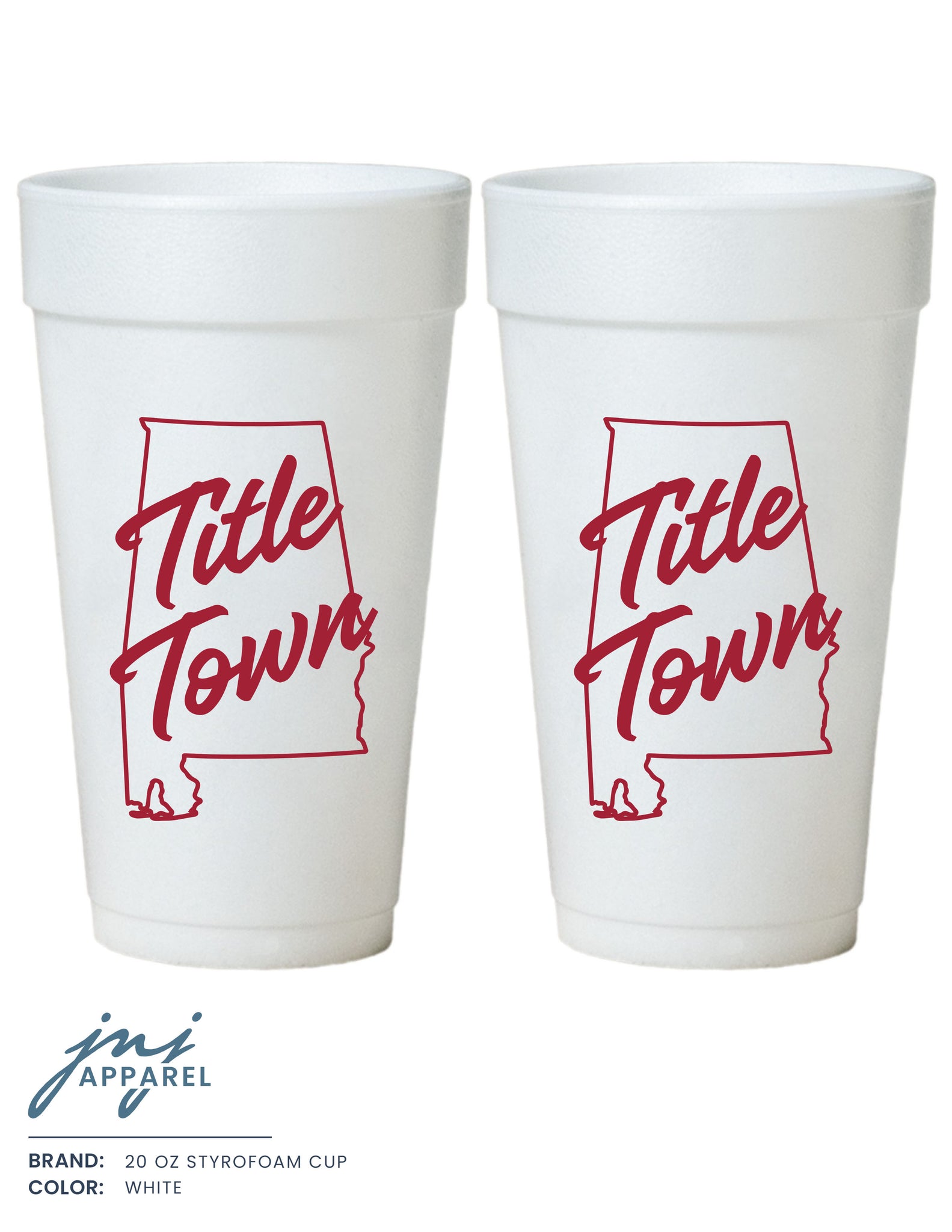 Title Town Cup (5 Pack)