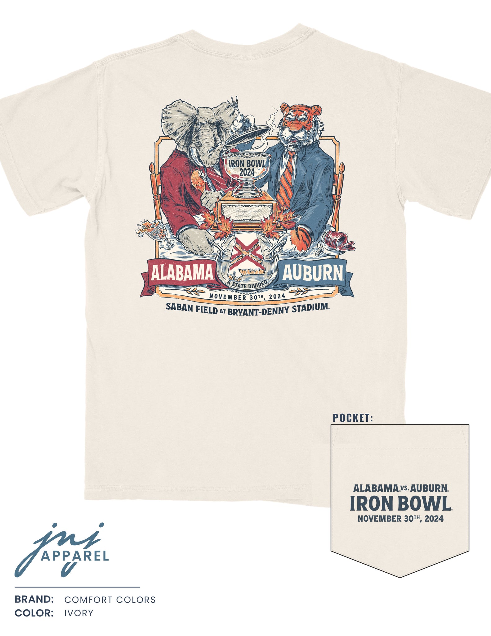 Iron Bowl 2024 T-Shirt - Presale