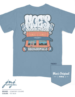 Moe's T-Town Warped Building Tee