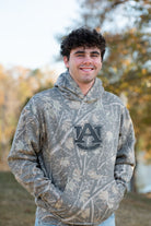 Auburn University Camouflage Hoodie with a Black Classic AU Logo print