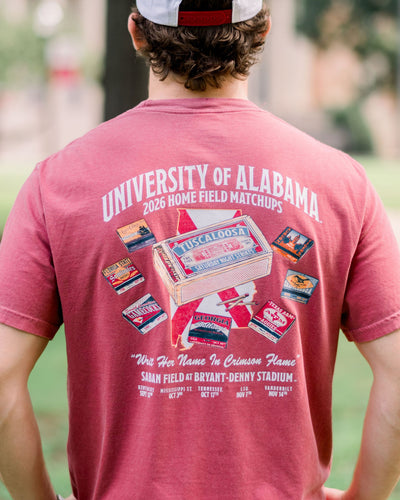Alabama Season Schedule Shirt 2026