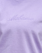 University of Alabama Alabama Classic Tonal Light Purple Ladies' Comfort Colors Crewneck with Purple embroidery reading "Alabama"