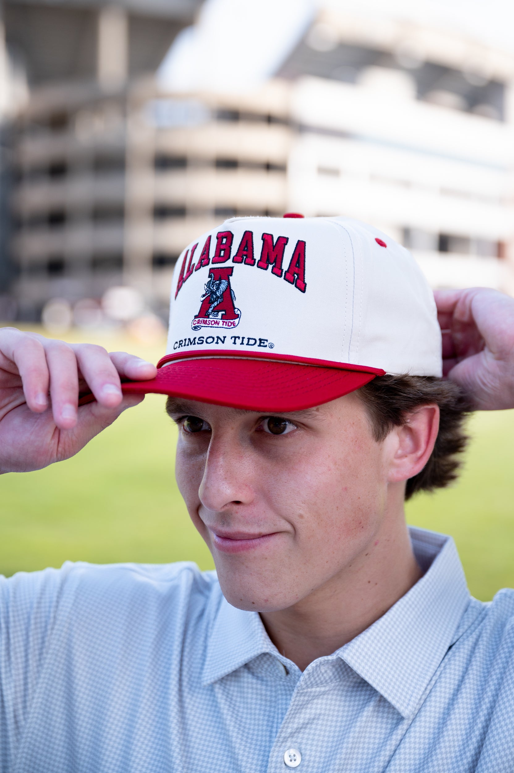 Alabama Classic Two Tone Hat | Alabama Hat – JNJ Apparel Store