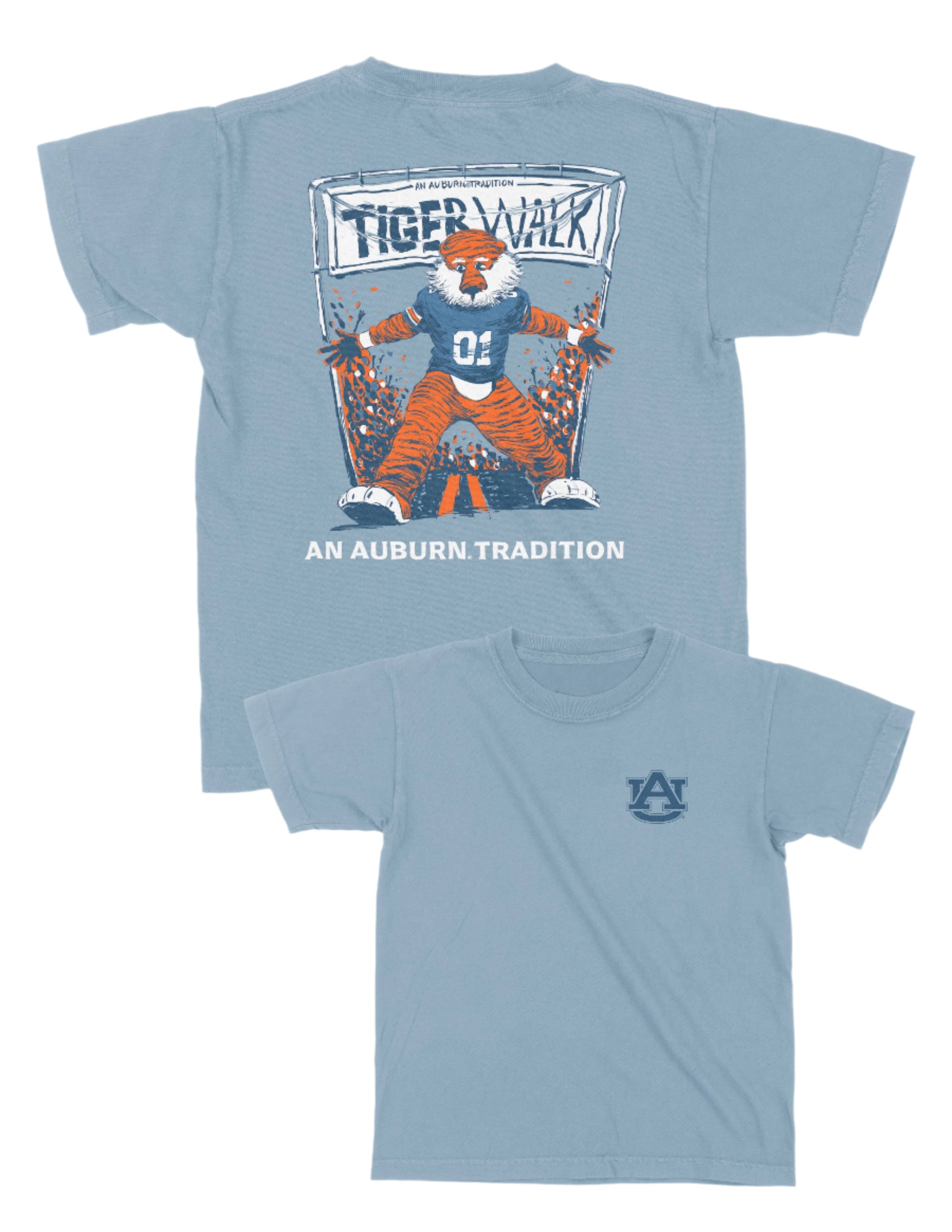 Aubie Tiger Walk T-Shirt (Youth)