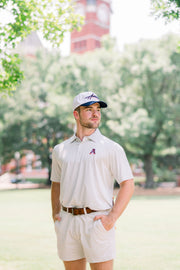Leaping Tiger Stripe Polo