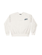 Auburn University Cream Sweatshirt with Navy “Auburn” script and baseball bat embroidery