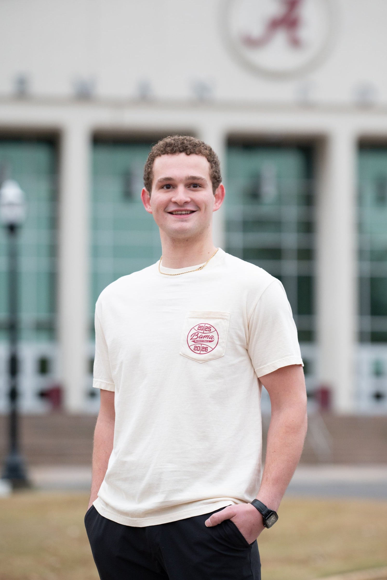 University of Alabama Bama Basketball 2025-26 Front Pocket