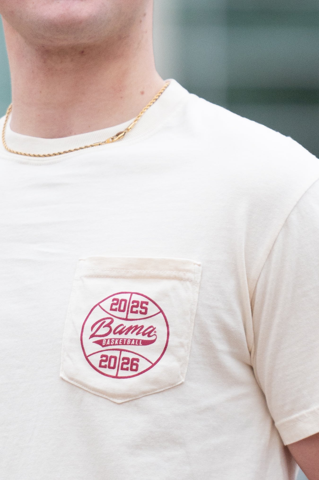 University of Alabama Bama Basketball 2025-26 Front Pocket