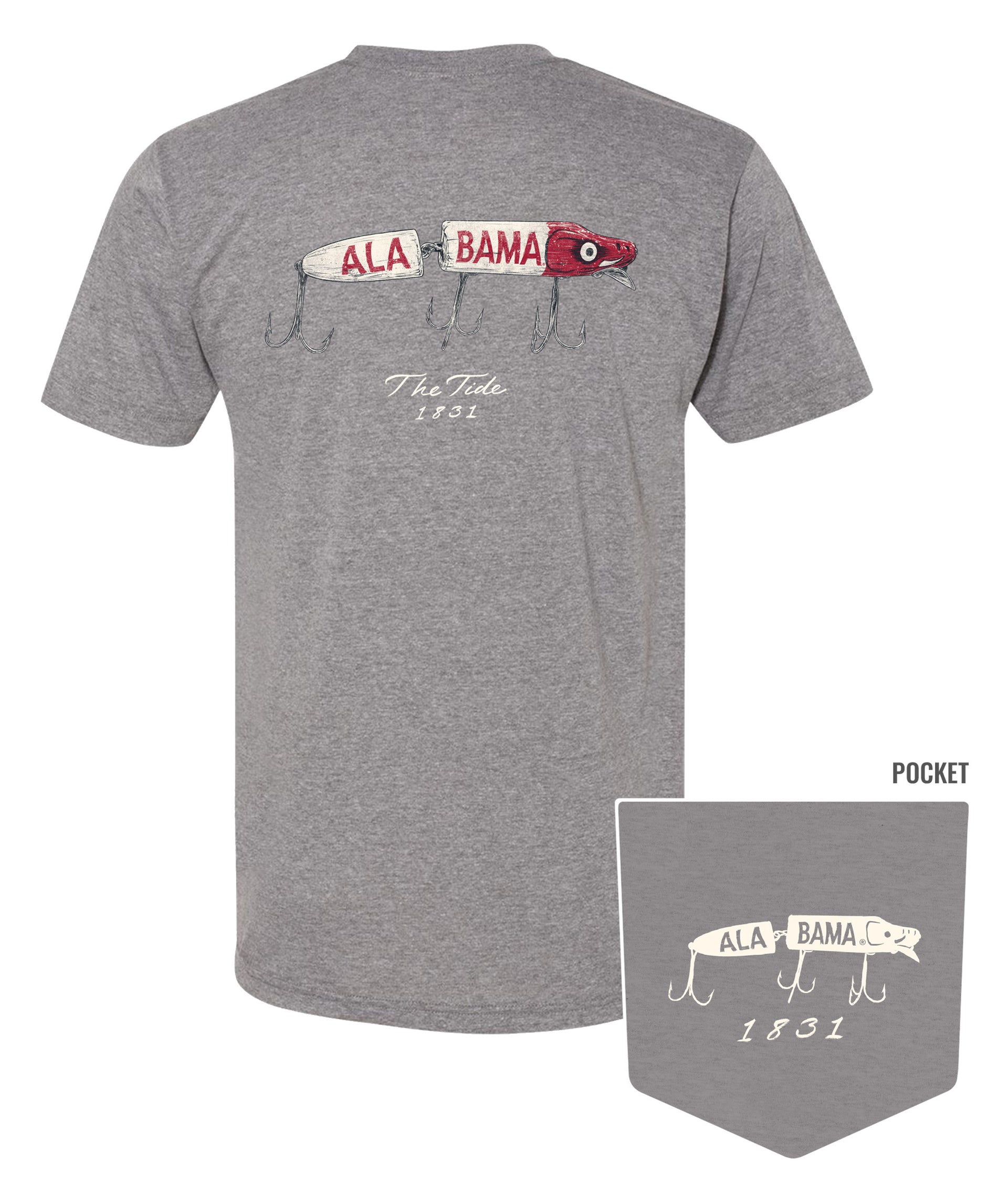Bama Lure T-Shirt | Alabama Fishing Tee
