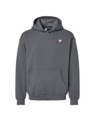 University of Alabama Dark Grey Hoodie with the Blue Collar Big Al logo embroidery 