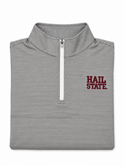 Hail State Stripe Performance Pullover