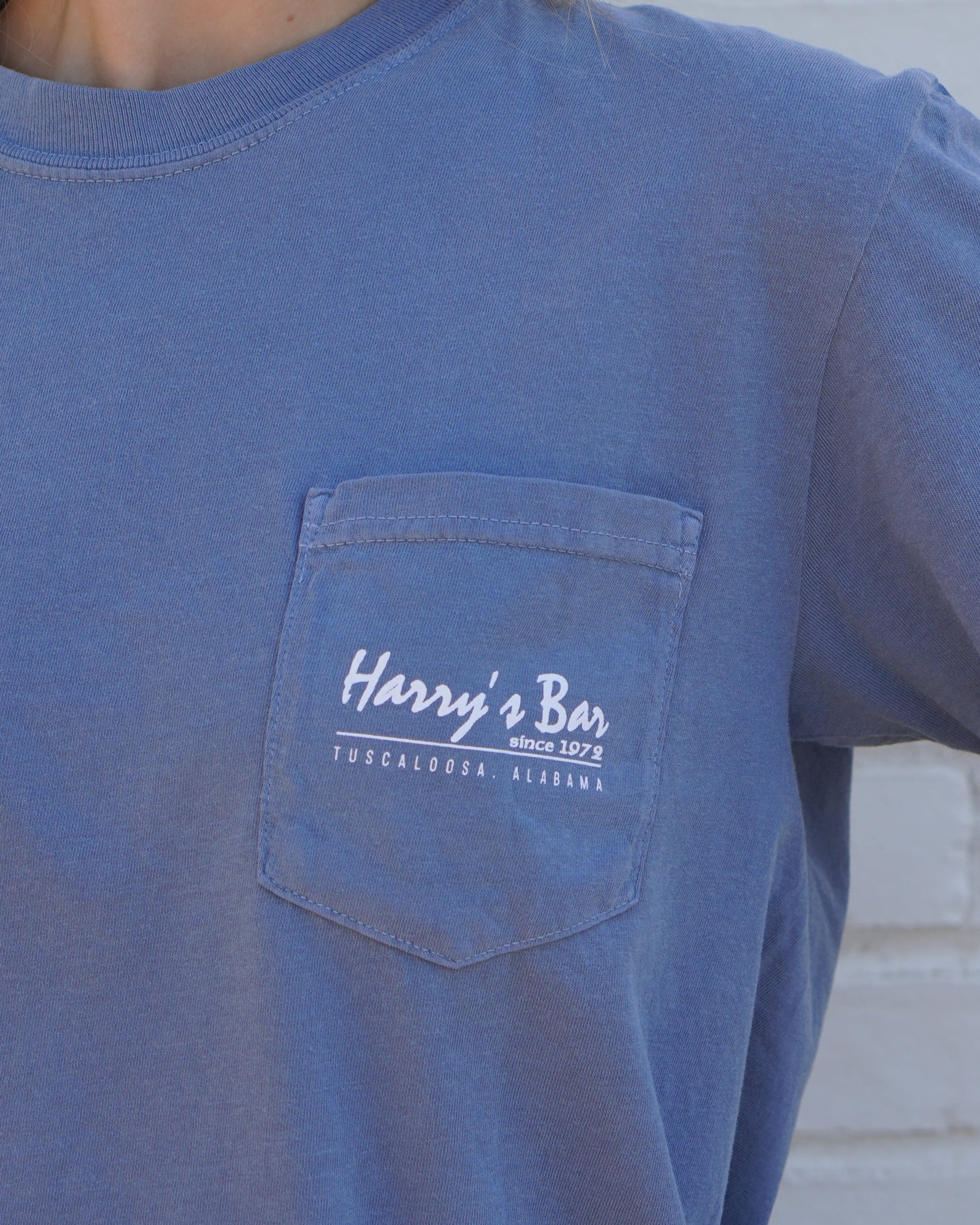 Harry's Bar Logo on Front pocket