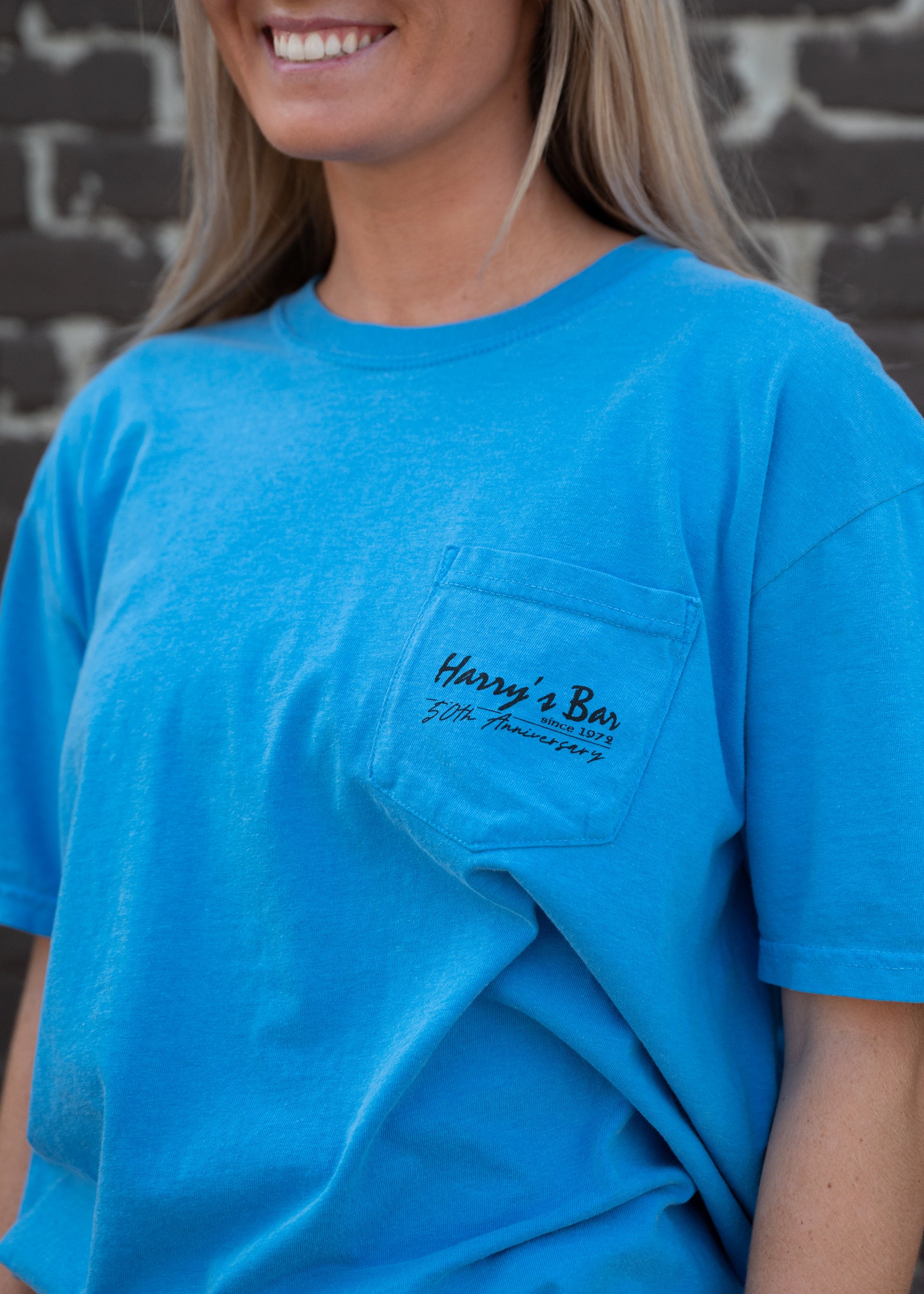 Harry's Bar Tuscaloosa Wiggle Worm Shirt Front