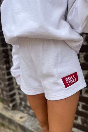 Roll Tide Embroidered Shorts
