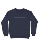 Auburn University Navy Sweatshirt with White "I'd Rather Be In Jordan-Hare" embroidery