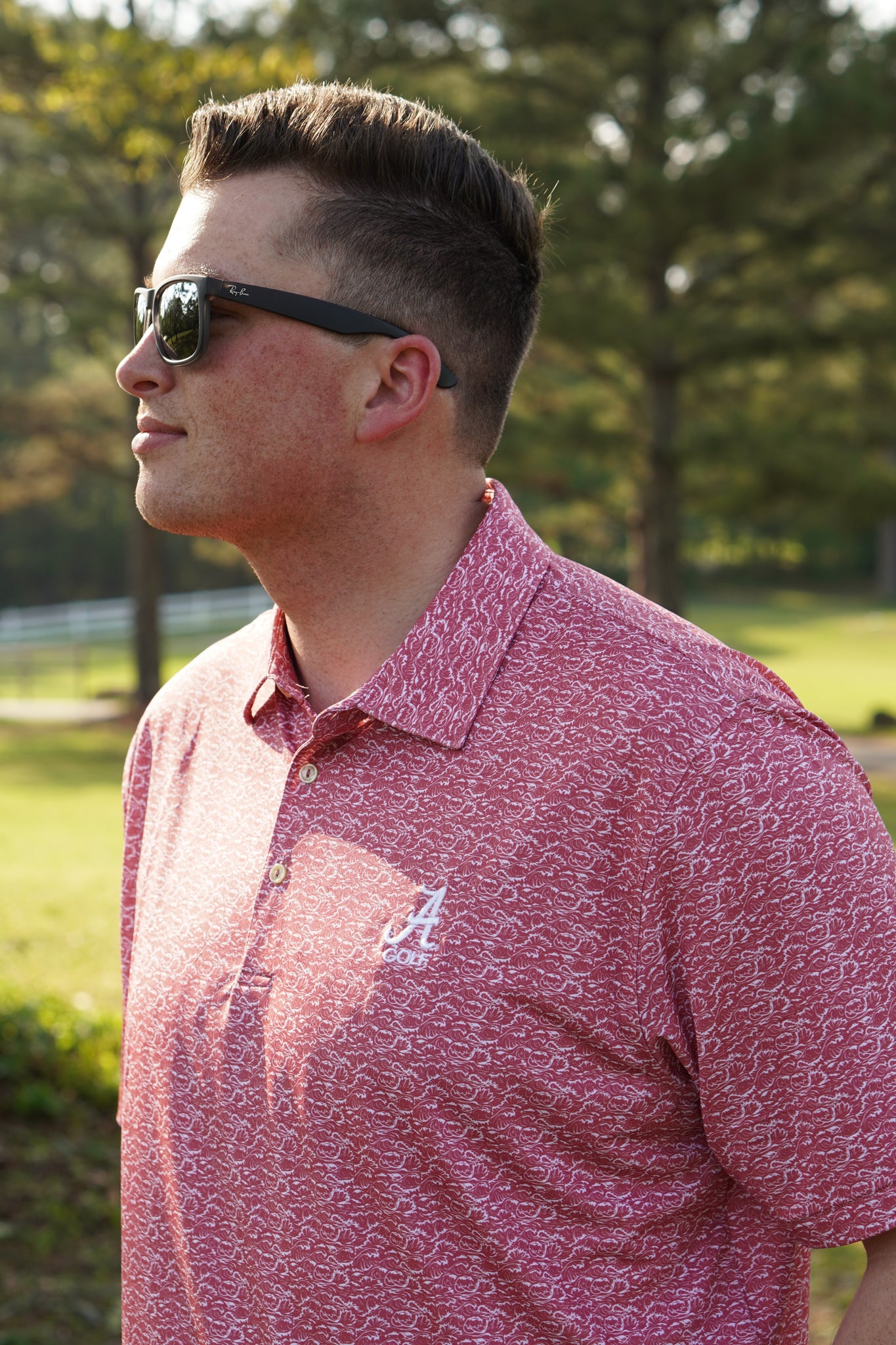 Crashing Waves Polo (UA Golf)