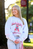 Vintage Alabama Basketball Crewneck Sweatshirt