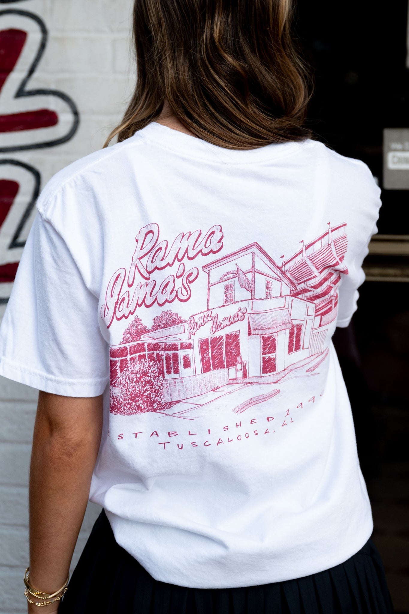 Rama Jama's Building Tee (White)