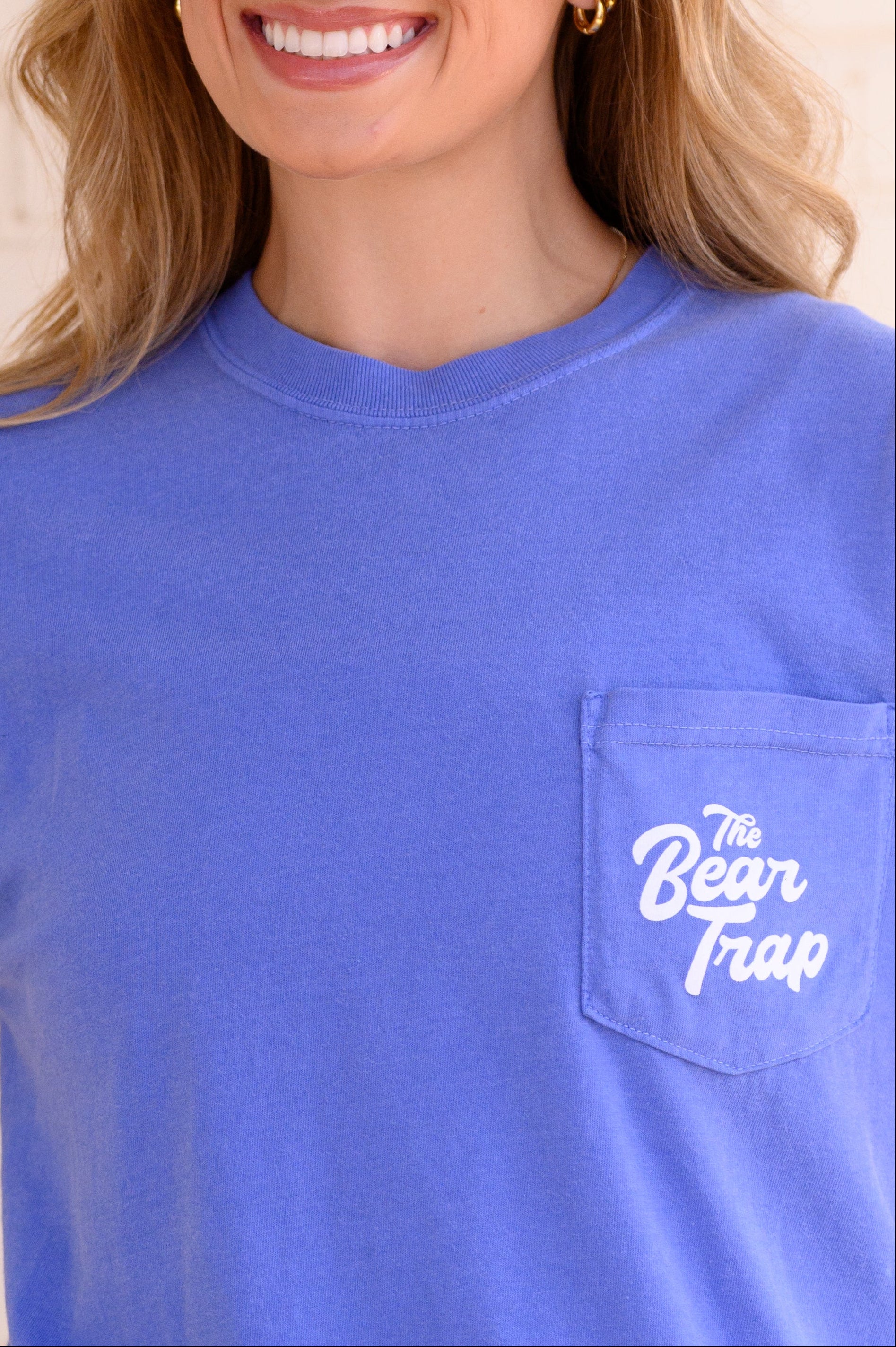 The Bear Trap Logo Front Pocket Design