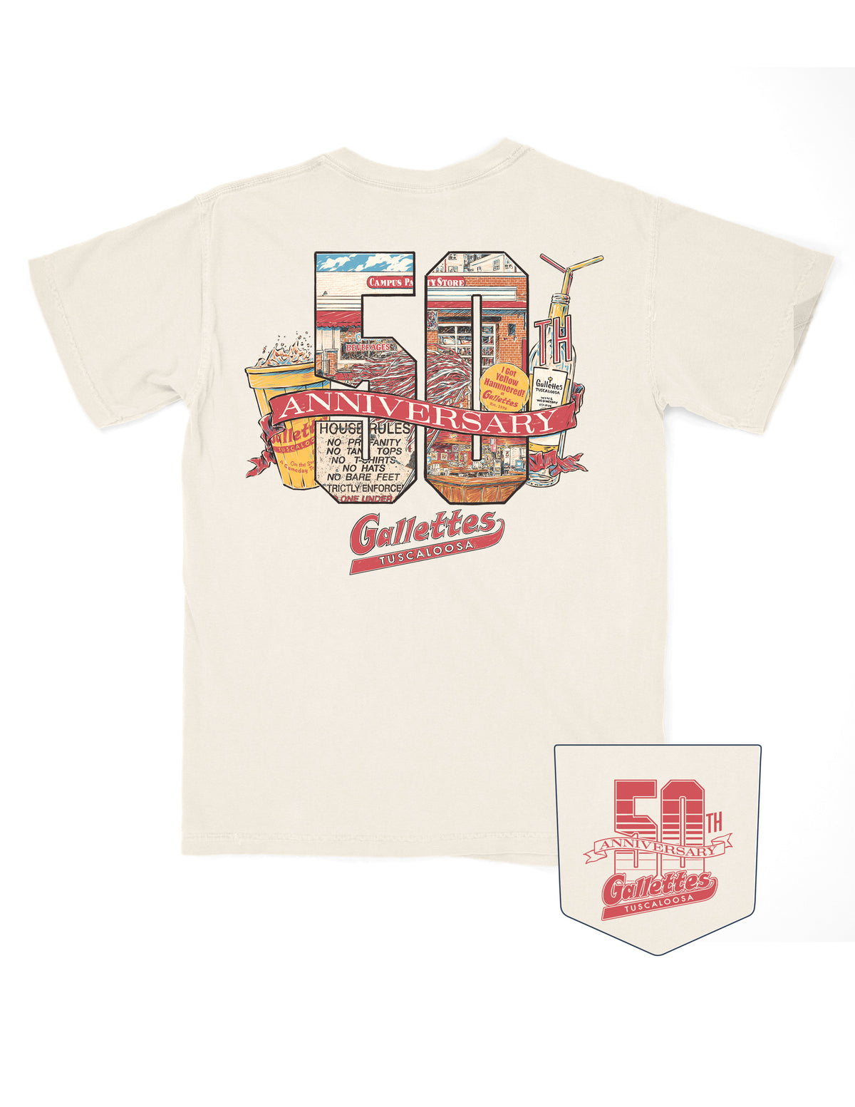 Gallettes 50th Anniversary T-Shirt